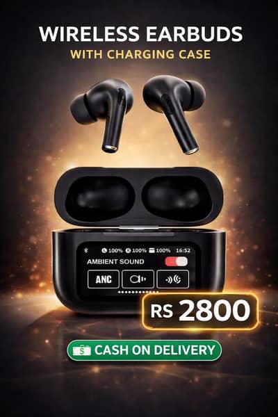 Wireless Ai Airbuds – Premium Sound & Comfortable Fit for Everyday Use