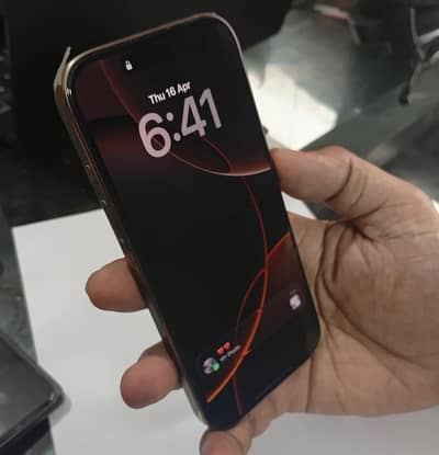 iphone 16 pro with box and device