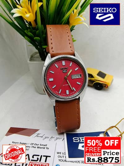Seiko 5 Citizen Orient Automatic Pre-Owned watch Japan 03161737353