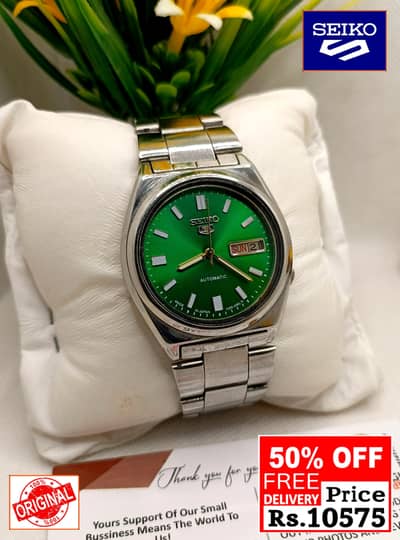 Seiko 5 Citizen Orient Automatic Pre-Owned watch Japan 03161737353