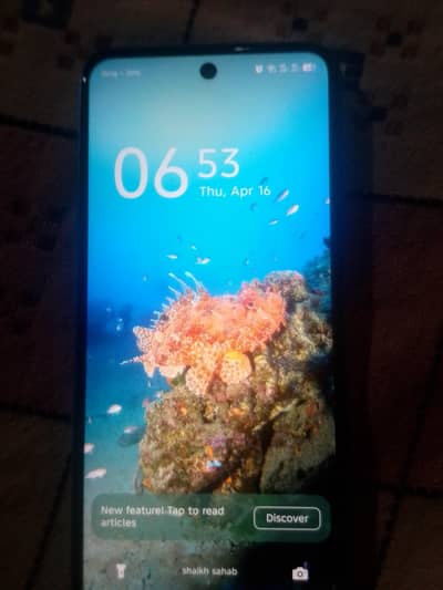 hot 60i 8 month waranty