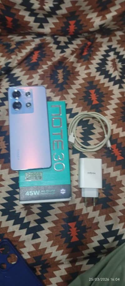 infinix not 30 8+8 256 gb