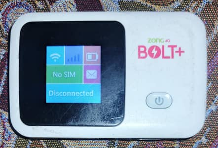 Zong 4G Bolt+ (FiberHome) Good Working Condition