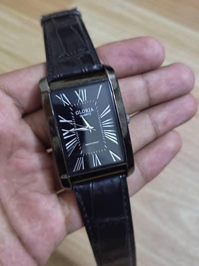 Old Money tank shape watch