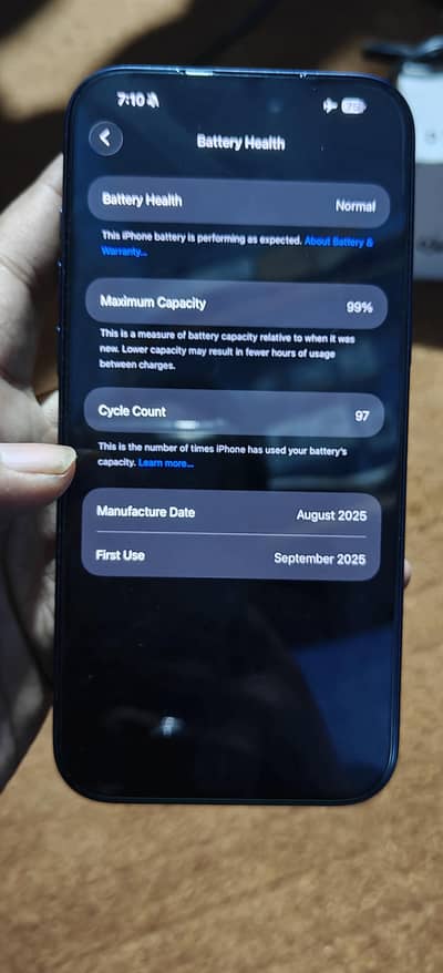 Iphone 17 pro max 256 gb 10/9.5