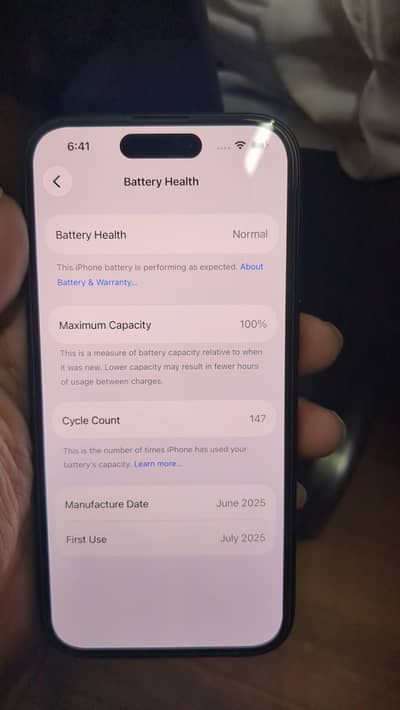 I phone 16 128gb 10 bay 10 black color factory unlocked 100 battery