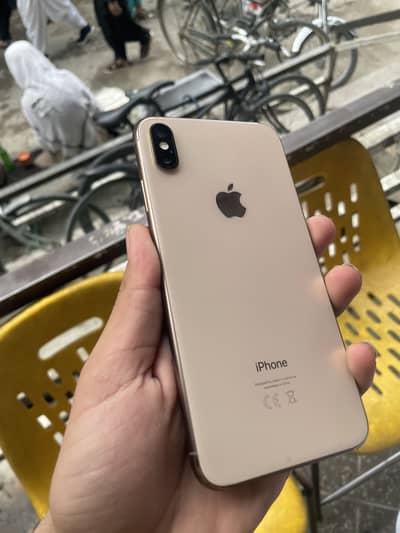 . IPHONE XS MAX PTA APPROVED WITH BOX .