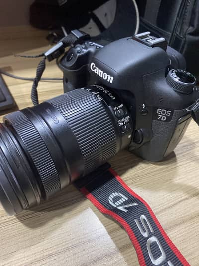 Canon mark 7D original with EF-S 18-135mm lens