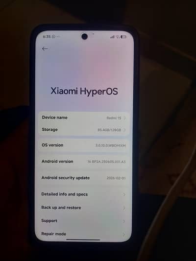 Redmi 15 5G All new condition 10/10