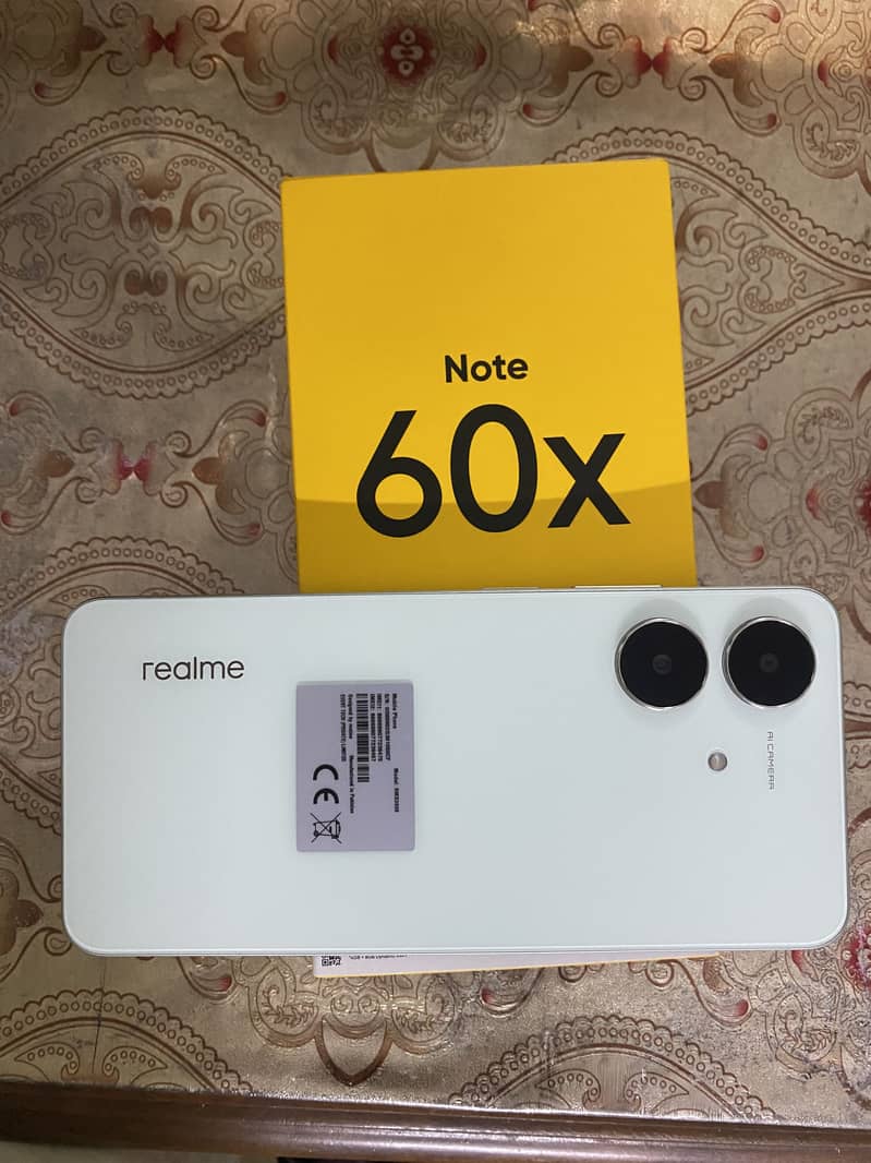 Realme note 60x 0