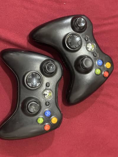 Xbox 360 wireless controllers