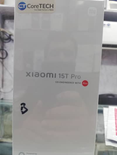 Xiamoi 15 T Pro  512 gb official pta Black Boxpack Nonactive