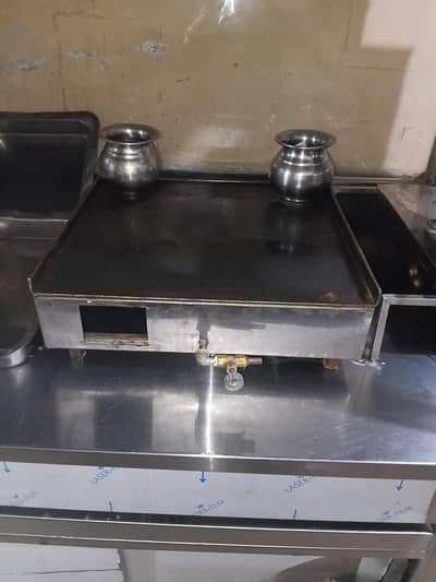 Brand new Complete Shawarma Stall with Zinger fry Pot