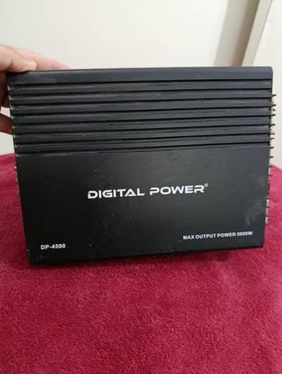 digital power 4 chanal amplifier with JBL woofer