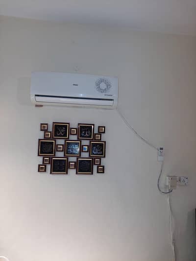 Haier Inverter 1 ton 3 years used like New read description