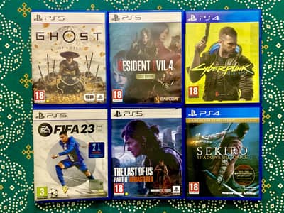 Ps4 and ps5 games for sell