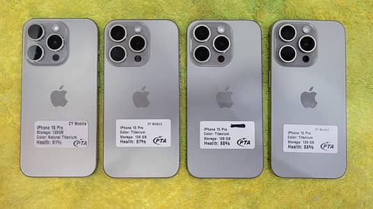 iphone 15 pro 128gb , pta proved
