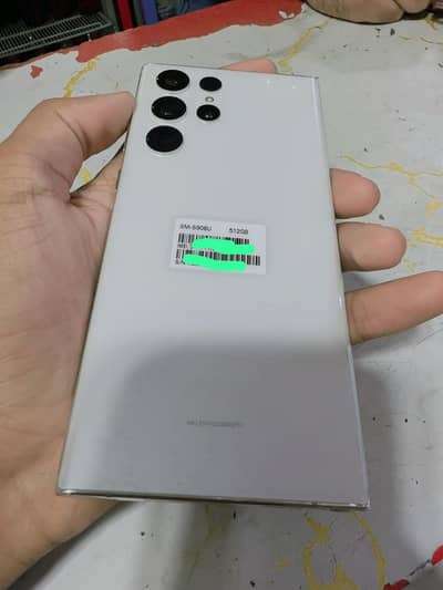 samsung S22 ultra white   12/512 wh