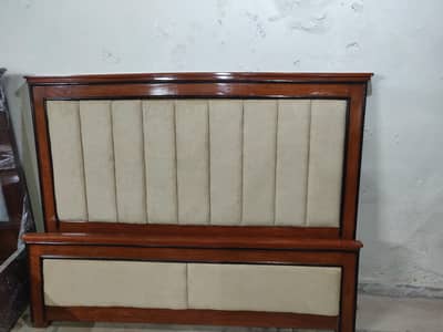 New pure woden double bed