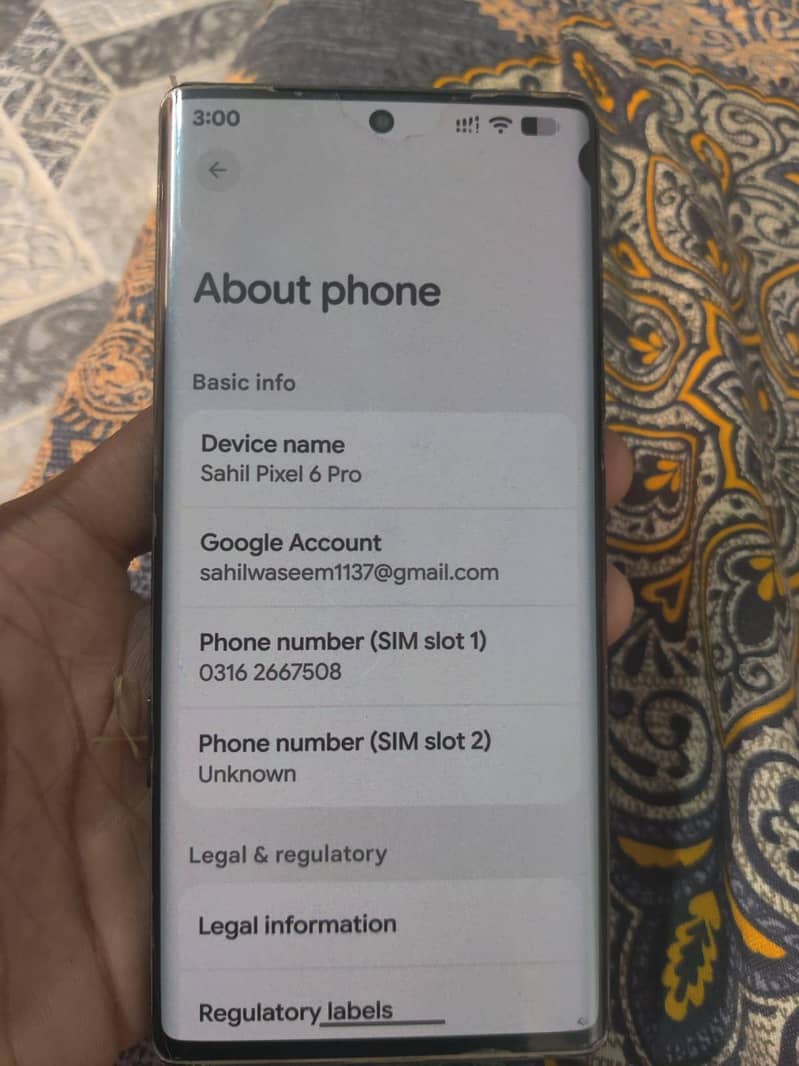 google pixel 6 pro 6