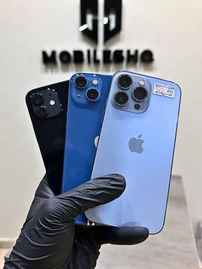 iPhone 12, 13, 13 Pro Official PTA Approved 128gb/256gb