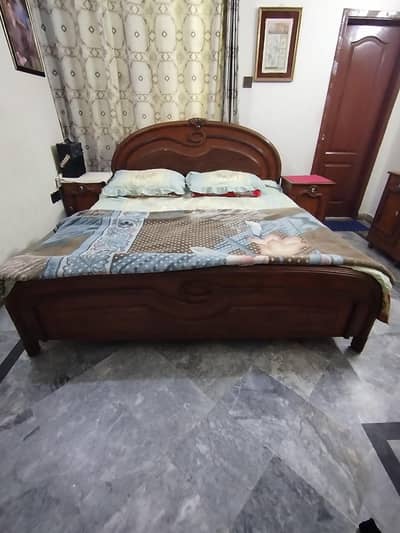 Pure Wood Bed set for sale
