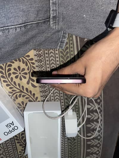 Oppo A5i 4/64 10/10 condition with box charger