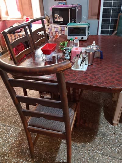 Dining Table with 3 chairs