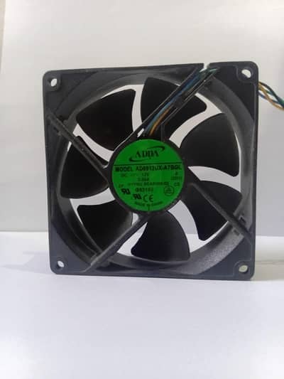 One 12V DC Cooling Fan – ADDA AD0912UX-A7BGL High Speed Brushless Fan