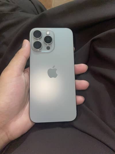 iPhone 15 Pro Max 256GB JV Non PTA (Natural Titanium)