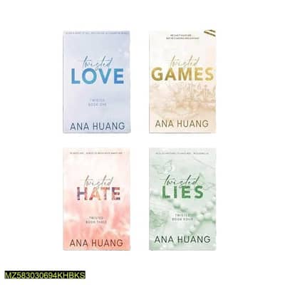 Twisted Series by Ana Huang 4 Books Set A5