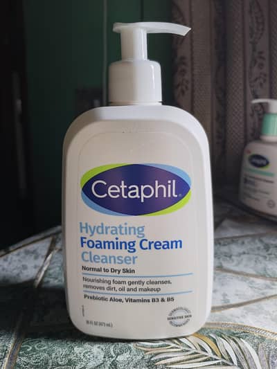 original Imported Cetaphil Hydrating Foaming Cleanser