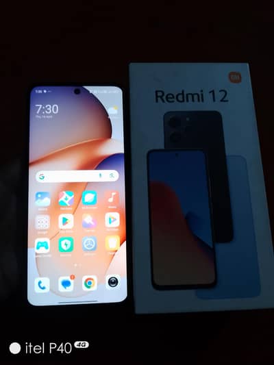 Redmi 12 8/128 box charger complete