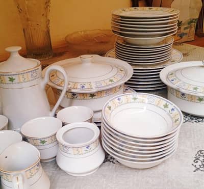  Complete Dinner Set – Elegant & Family Size 