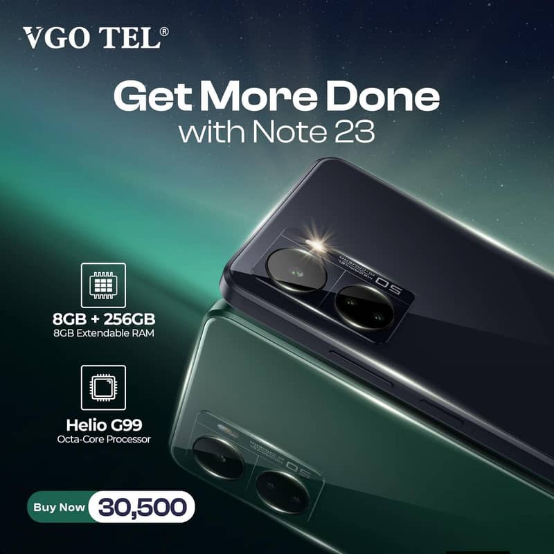 vgo tel note 23 0