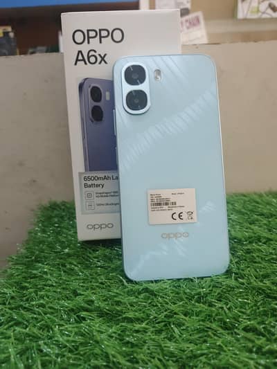 OPPOA6X WITH FULL WARENTY ONLY BOX OPEN