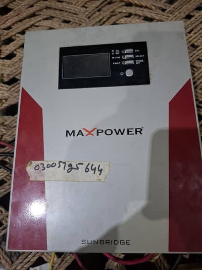 Max power SunBridge 1Kva  Hybrid Inverter