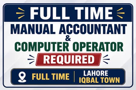 Manual Accounts / Computer Operator