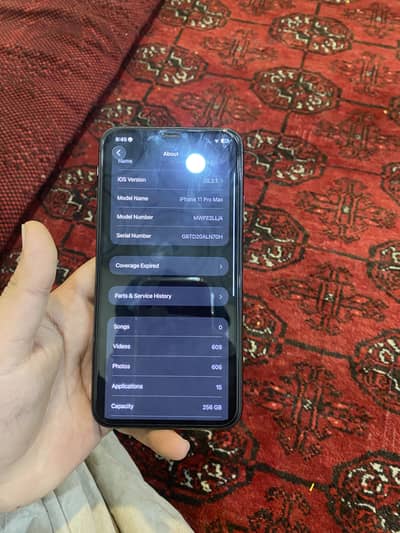 11 pro max 256gb  97 battery