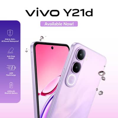 Vivo Y21D 4GB RAM 64GB_ Like new with box & charger