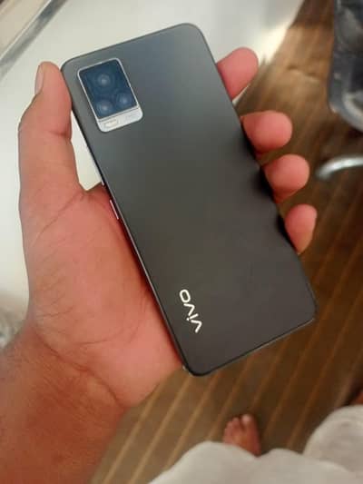 vivov20 8 128 all ok 9by10 candtion with box  camera vip