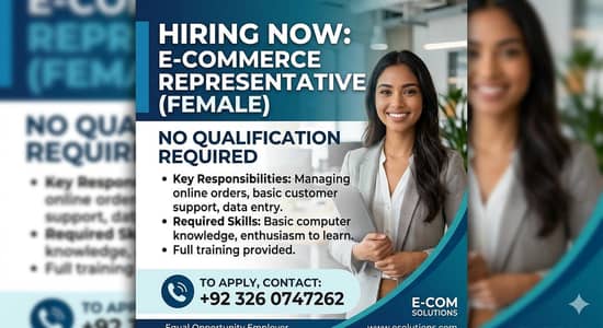 Need a female for my daraz store