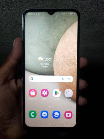 Samsung a12 4+4/64 official pta approved with box