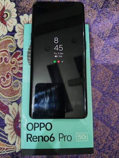 OPPO Reno6 pro 5g 12/256 gb with box