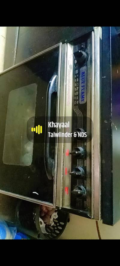 gas oven with 5 stoves