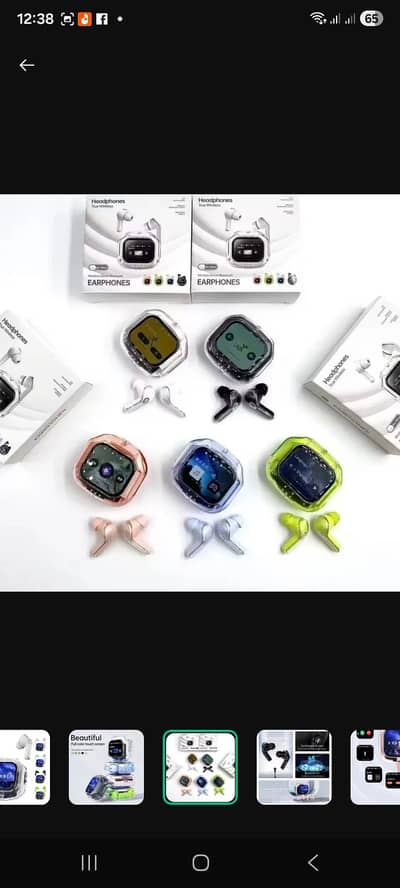 Tws bluetooth brand new with touch screen