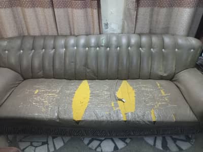 Used Leather Sofa For Sale 6 Seater Sofa Good Condition