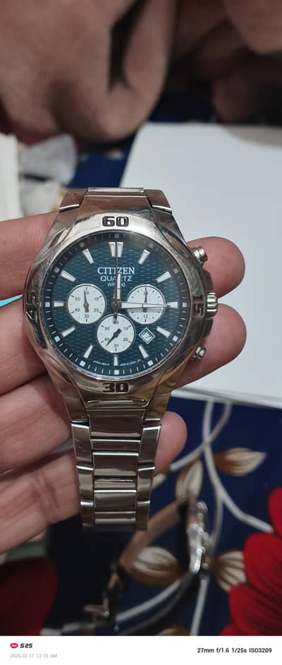 citizen chronograph watch