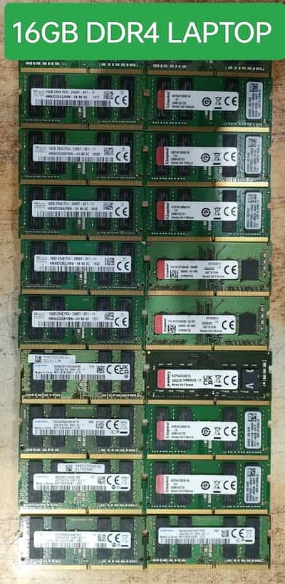 LAPTOP RAM DDR4 4GB 8GB 16GB AND 32GB