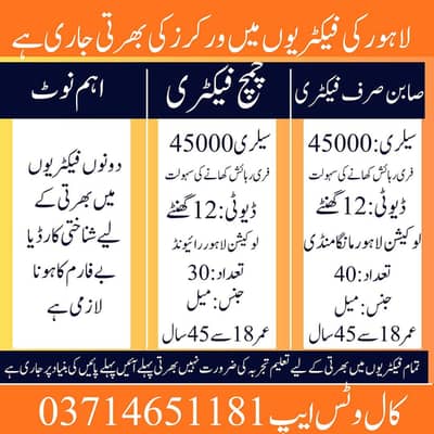 zroort factory workers